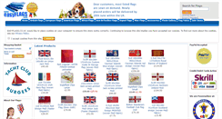 Desktop Screenshot of easyflags.co.uk