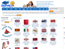 Tablet Screenshot of easyflags.co.uk